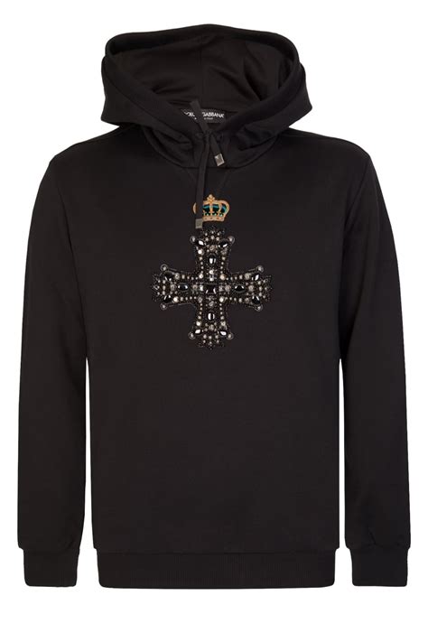 dolce gabbana cross sweater|farfetch Dolce & Gabbana hoodie.